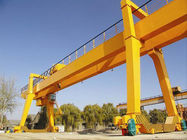Cabin Control Span 20m Double Beam Gantry Crane Lifting Materials