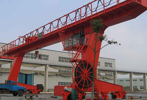 Grue à portique sur rail A5 20T de travail à usage intensif