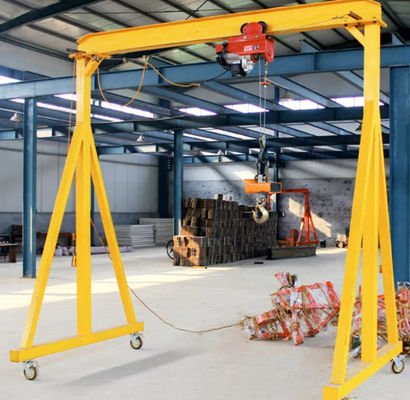 Grue à chaînes de Ton Portable Gantry Crane Electric du poids léger 5
