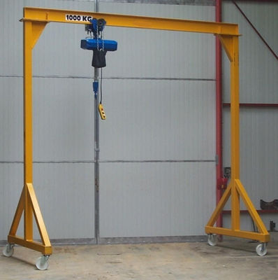 Entrepôt d'A3 3,5 Ton Portable Gantry Crane For largement